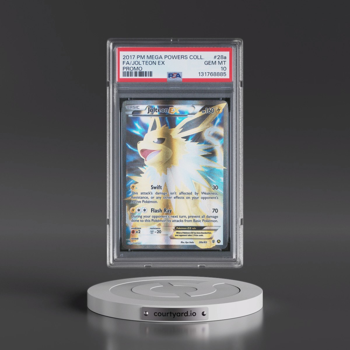 2017 Jolteon EX Full Art - Pokémon Pokémon Mega Powers Collection
